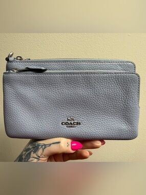 Coach Double Zip Wallet